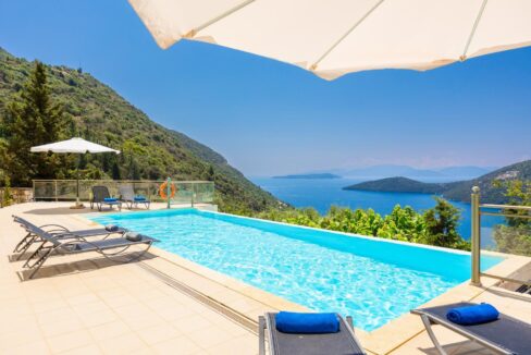Sea View Villa with Infinity Pool Lefkada for sale 23