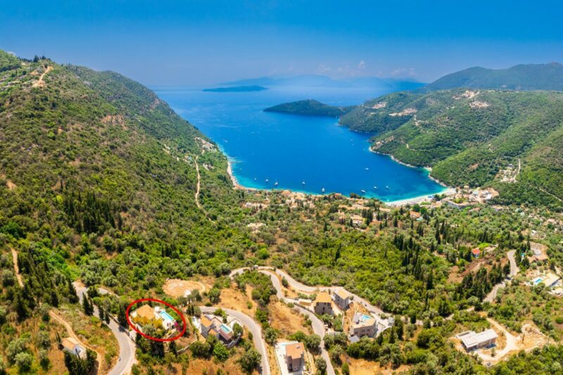Sea View Villa with Infinity Pool Lefkada for sale