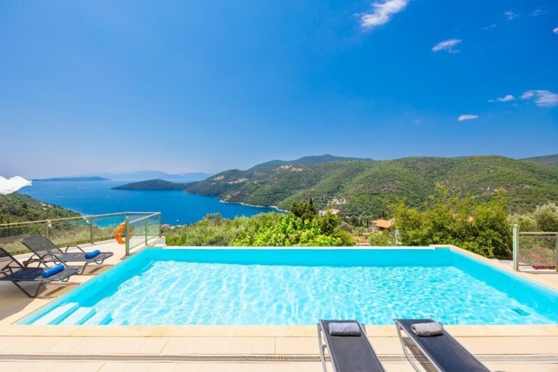 Sea View Villa with Infinity Pool Lefkada for sale