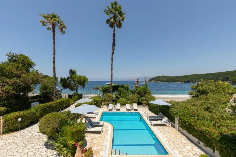 Buy a Seafront Villa in Corfu, Avlaki