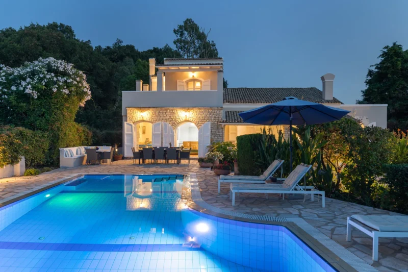 Buy a Seafront Villa in Corfu, Avlaki