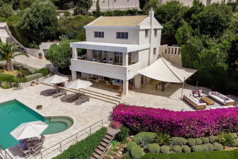 Beautiful Beachfront Villa for Sale in Corfu