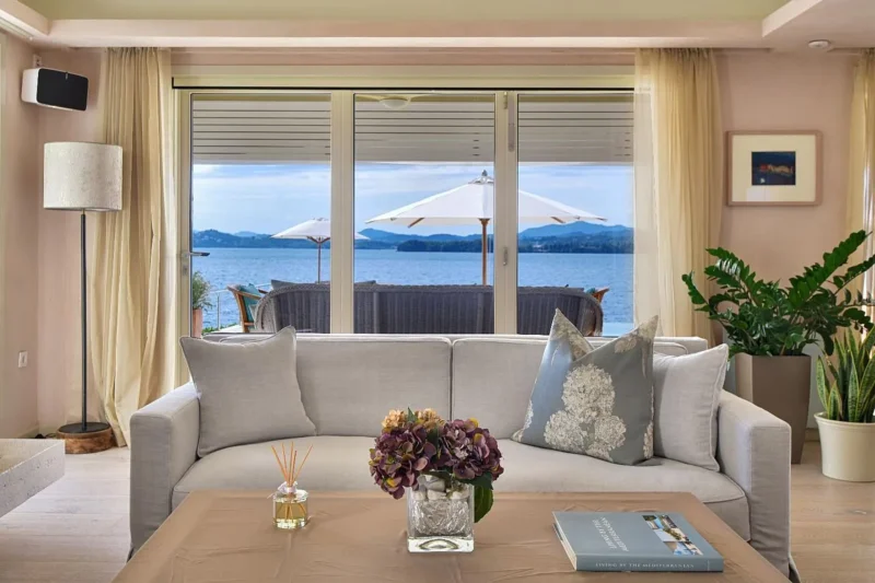 Beautiful Beachfront Villa for Sale in Corfu