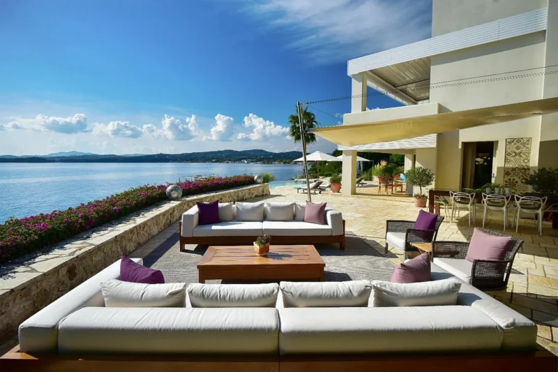 Beautiful Beachfront Villa for Sale in Corfu