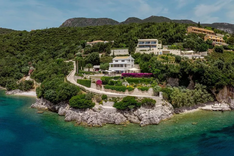 Beautiful Beachfront Villa for Sale in Corfu