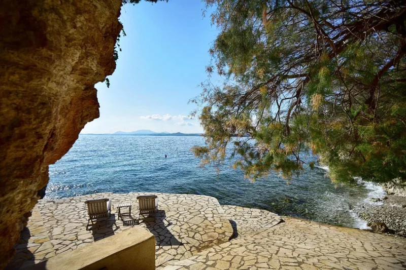Beautiful Beachfront Villa for Sale in Corfu