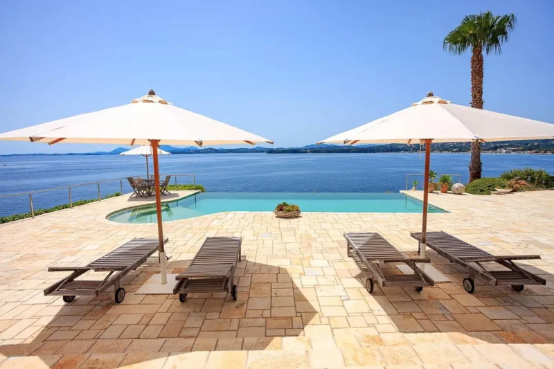 Beautiful Beachfront Villa for Sale in Corfu